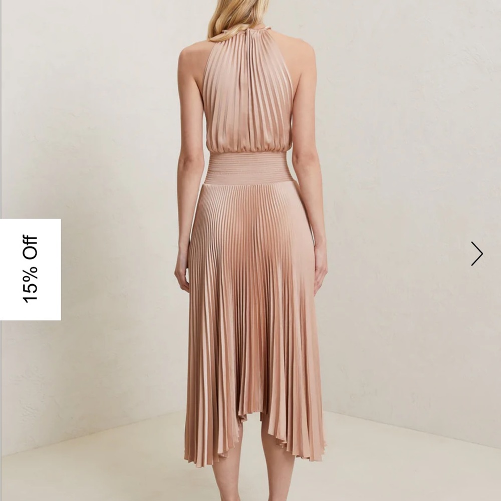 ALC Renzo II Pleated Midi Dress